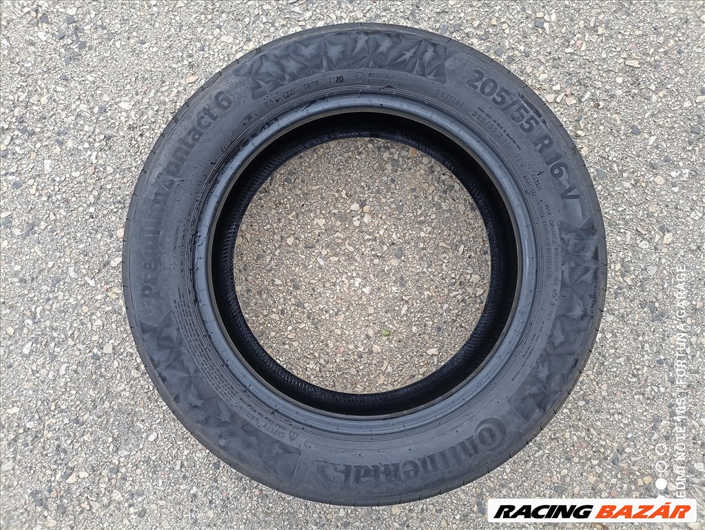 205/55 R16" Continental PC6 használt nyári gumik 3. kép