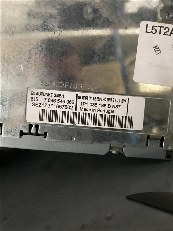 Seat León II 1P - fejegység 1p1035186b 2. kép