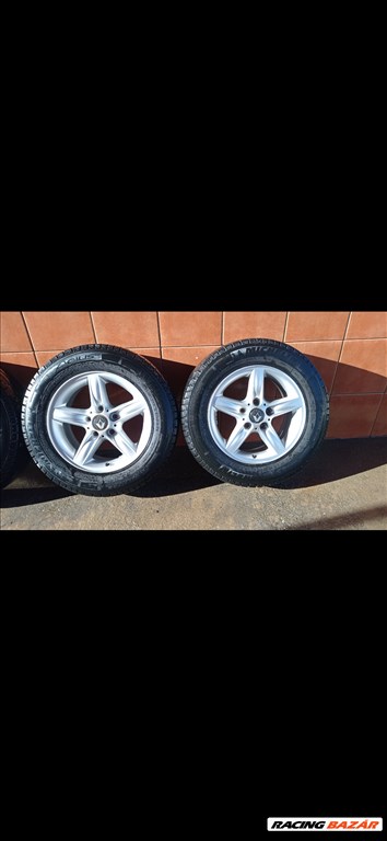 RENAULT TRAFIC 16" ALUFELNI 5X118 NYÁRI 215/65R16C GUMIVAL OLCSÒN!!! 3. kép