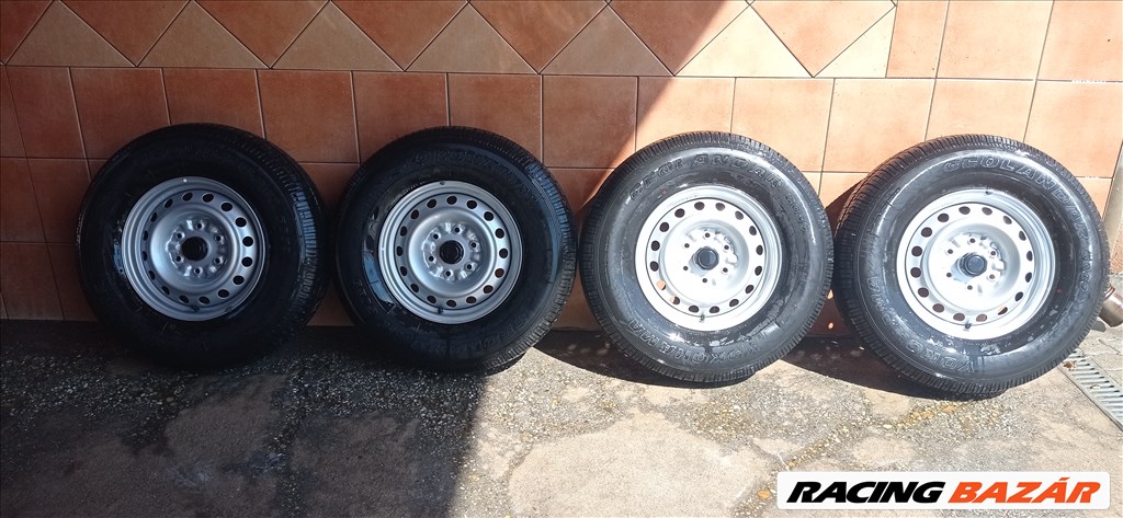 MITSUBISHI L 200 16" LEMEZFELNI 6X139,7 NÈGYÈVSZAKOS 235/80R16 ÚJ GUMIVAL OLCSÒN!!!! 1. kép