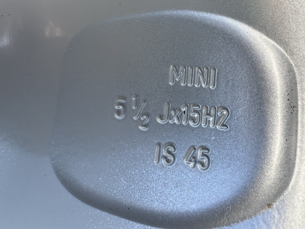 4x100 15" Mini gyári alufelni 5,5Jx15h2 ET45 7. kép