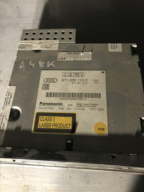 Audi A5 (B8 - 8T) CD tár 8t1035110c 2. kép