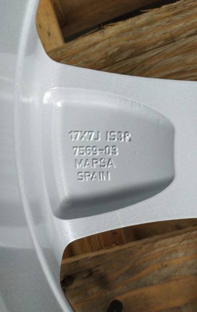 EREDETI ALUFELNI 17 5X105 OPEL MOKKA ASTRA J K  ET38 3. kép