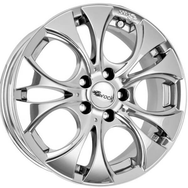 B20 CHROM BROCK ALUFELNI 18 5x114,3 KIA HONDA MAZDA ET38 1. kép