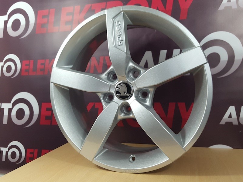 BORBET SPEED 17 5X112 ALUFELNI SKODA OCTAVIA SUPERB KAROQ TUV KBA 6. kép