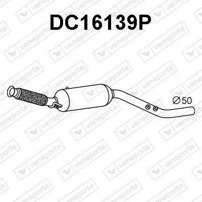 SCR-katalizátor VENEPORTE DC16139P for RENAULT