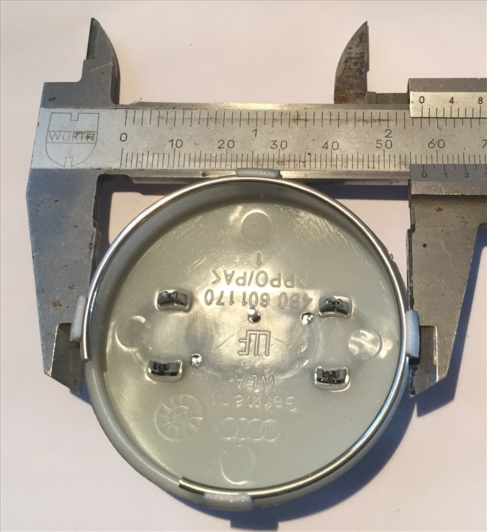 Audi felni kupak 60mm 4 db  4B0601170 3. kép