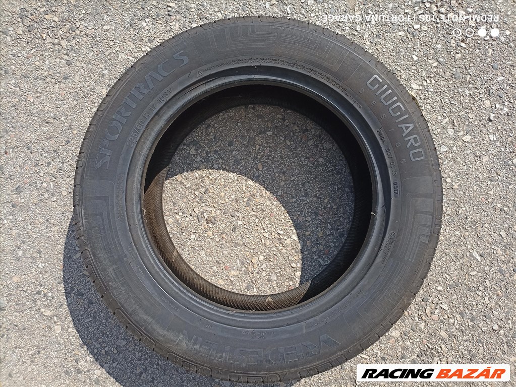 225/60 R17" Vredestein túltárolt nyári gumik 2. kép