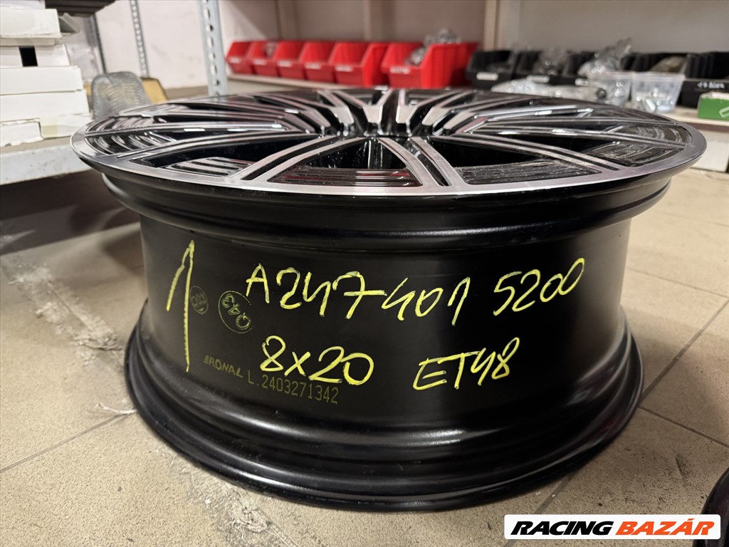 R20 Original mercedes 8J ET48 - A247 401 5200 A2474015200 1db alufelni 2. kép