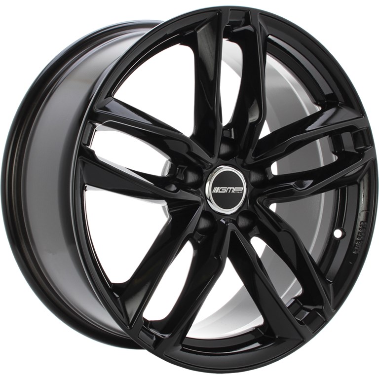 GMP ITALIA ATOM FEKETE 20'' 5x112 AUDI A4 A5 A6 A7 A8 Q3 Q5 Q7 TUV KBA 1. kép