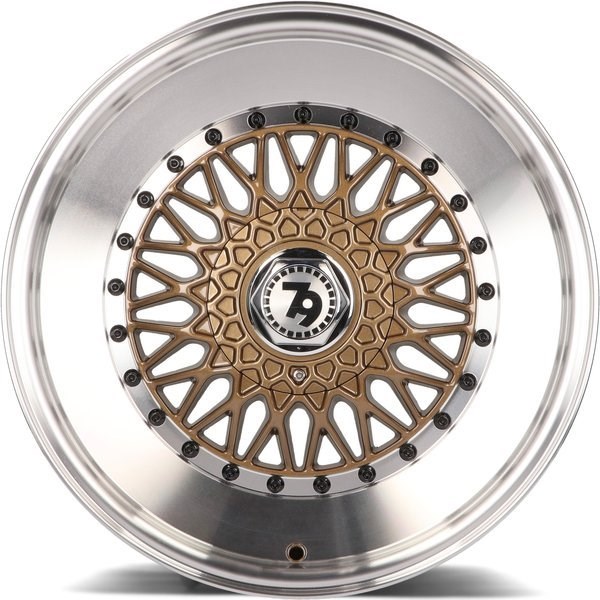 RC 79R BRONZ 16 4x100/4x114,3 ALUFELNI ET35 TOYOTA KIA HYUNDAI BMW E30. 2. kép