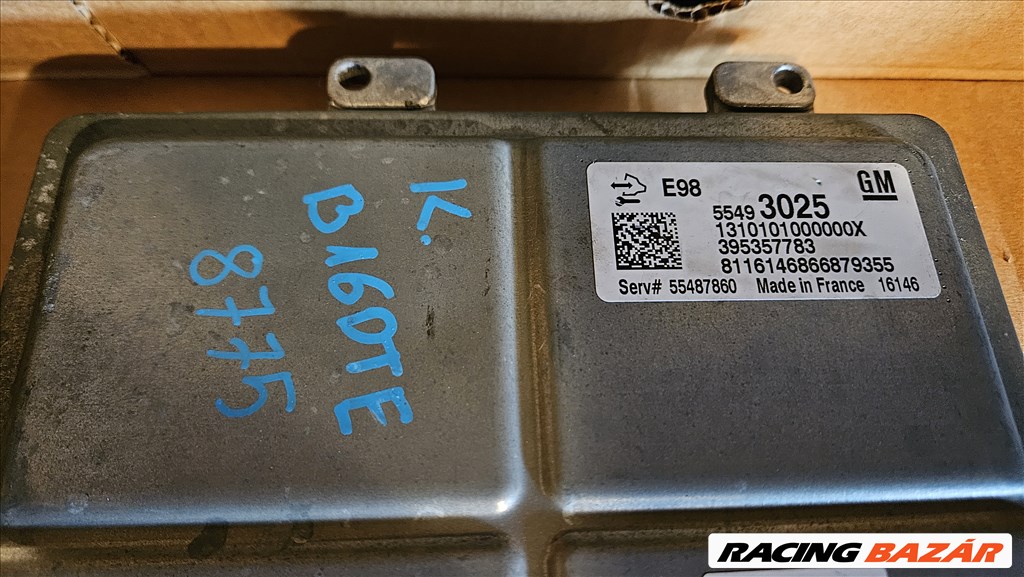 Opel Astra K 1.6 CDTI Motorvezérlő B16dte 55493025 3. kép