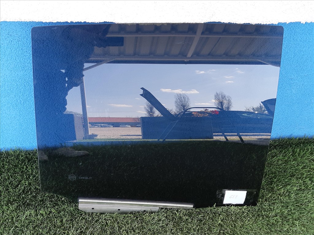 Peugeot 2008 1 gen. (2012-2019) Jobb hátsó ajtóablak üveg 43R006723 DOT24M101AS3 oem9678175080 1. kép