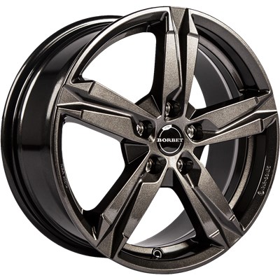 BORBET FORCE AG 17 5X112 ALUFELNI SKODA VW SEAT TUV KBA 1. kép