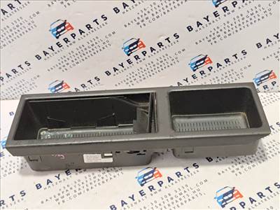 BMW E46 fekete középső középkonzol rolós tároló rekesz - roló nélkül