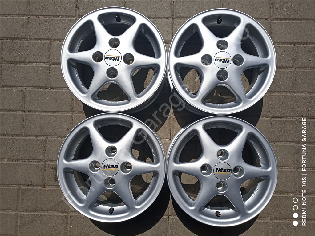 4x108 13" Titan újszerű alufelni garnitúra 1. kép