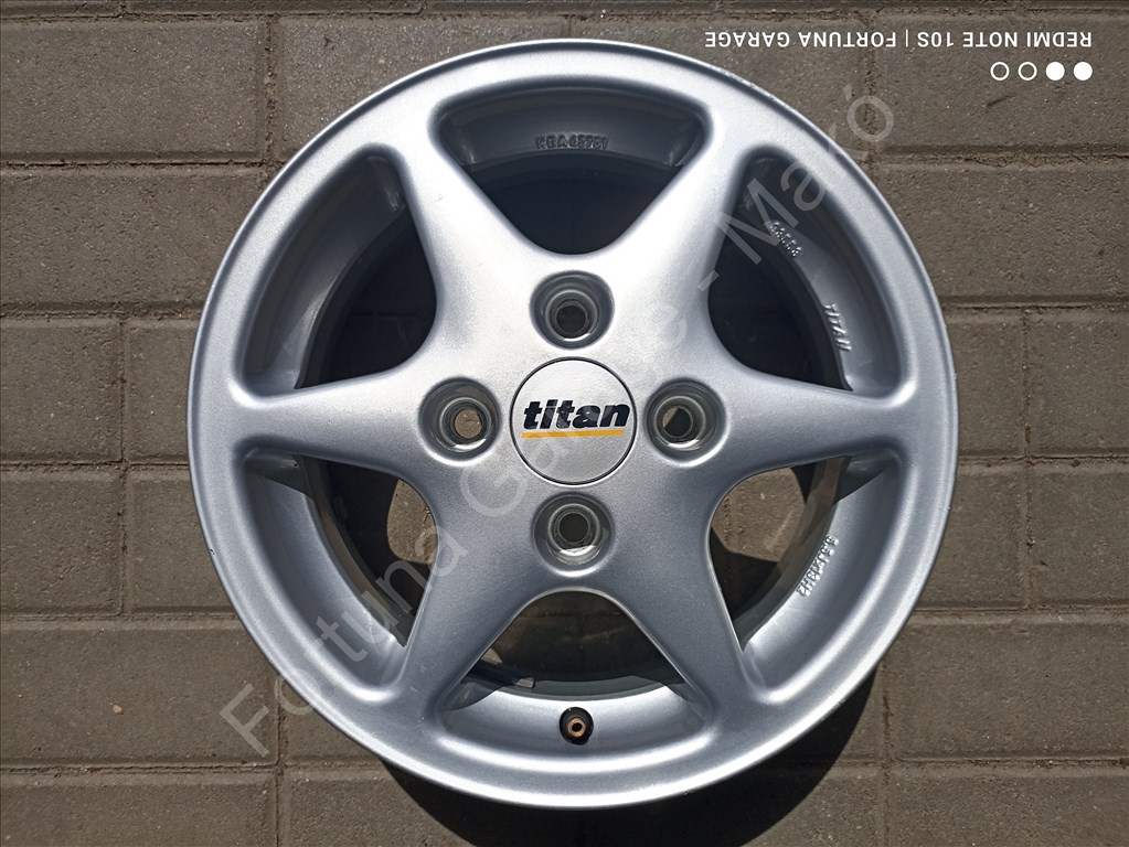 4x108 13" Titan újszerű alufelni garnitúra 5. kép