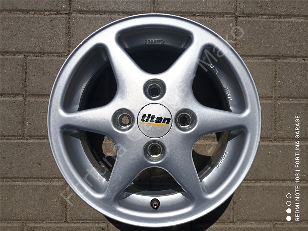 4x108 13" Titan újszerű alufelni garnitúra 6. kép