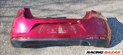 Mazda 2 (DJ1) radaros gyári hátsó lökhárító piros színben 2019-2023 dhm150221