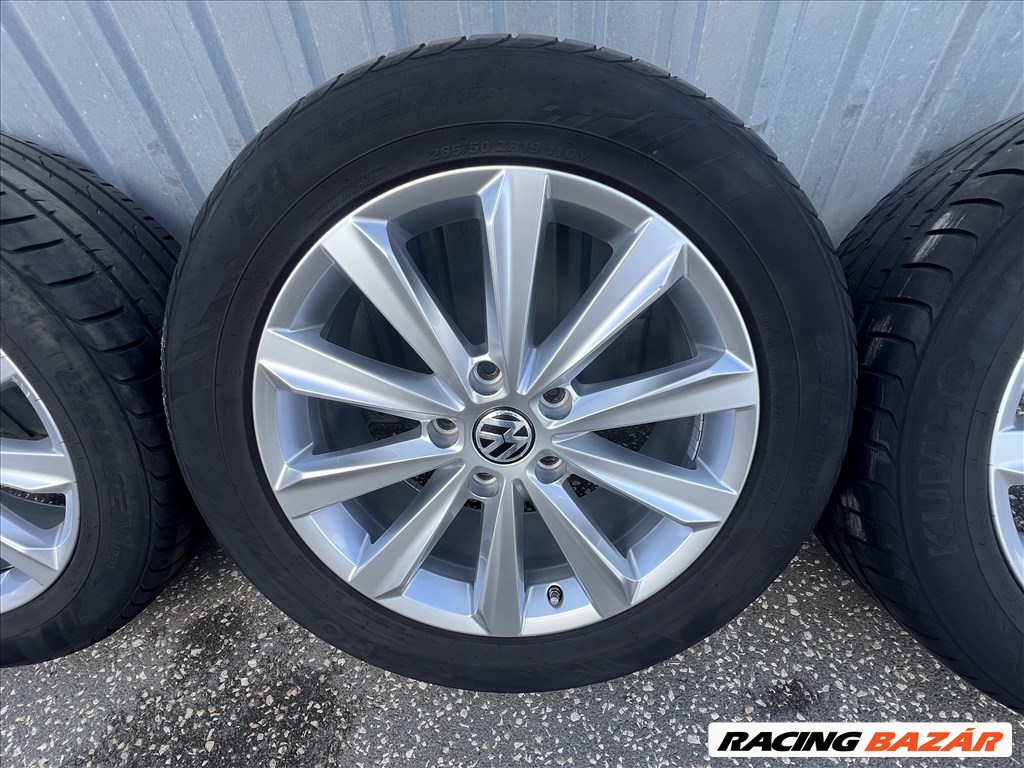 VW Touareg 7P Salamanca  7P6601025P 265/50R19 használt Kumho nyári gumi gumi  6. kép