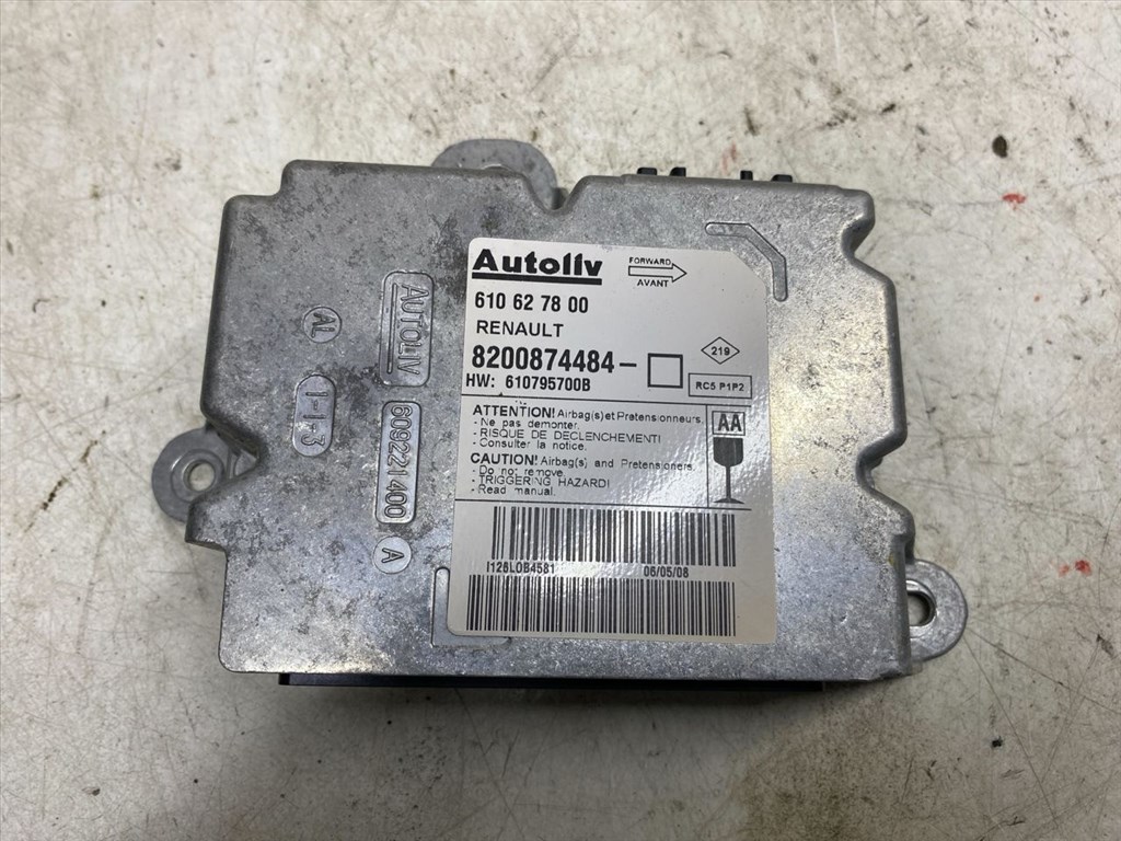 RENAULT MEGANE II (LM0/1_) 1.6 16V Légzsák Elektronika #37130# 8200874484 1. kép