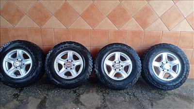 TEREPJÁRÓ 16" ALUFELNI 6X139,7 OFF-ROAD 255/70R16 GUMIVAL OLCSÒN!!!