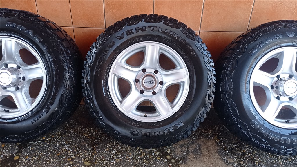 TEREPJÁRÓ 16" ALUFELNI 6X139,7 OFF-ROAD 255/70R16 GUMIVAL OLCSÒN!!! 5. kép
