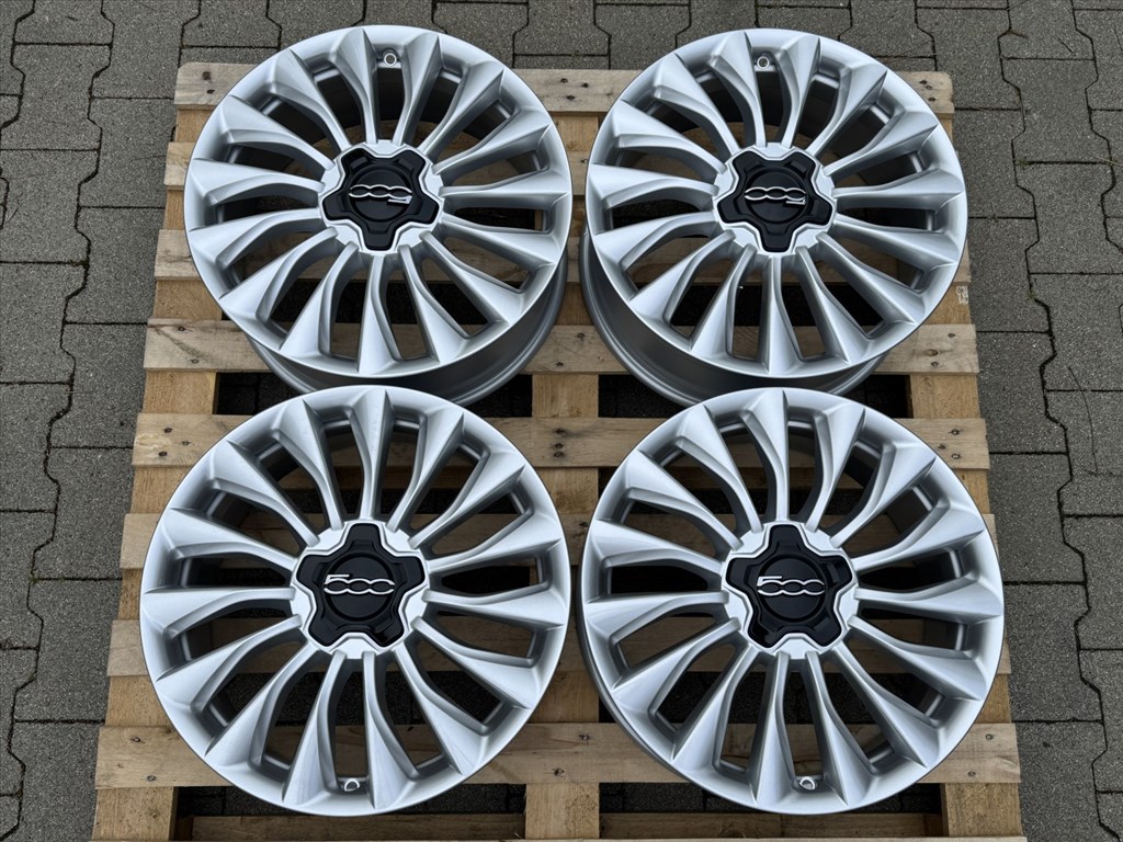 R18 5x110 Original Fiat 500X 7J ET40 OE 735625315  új gyári alufelnik felnik 2. kép