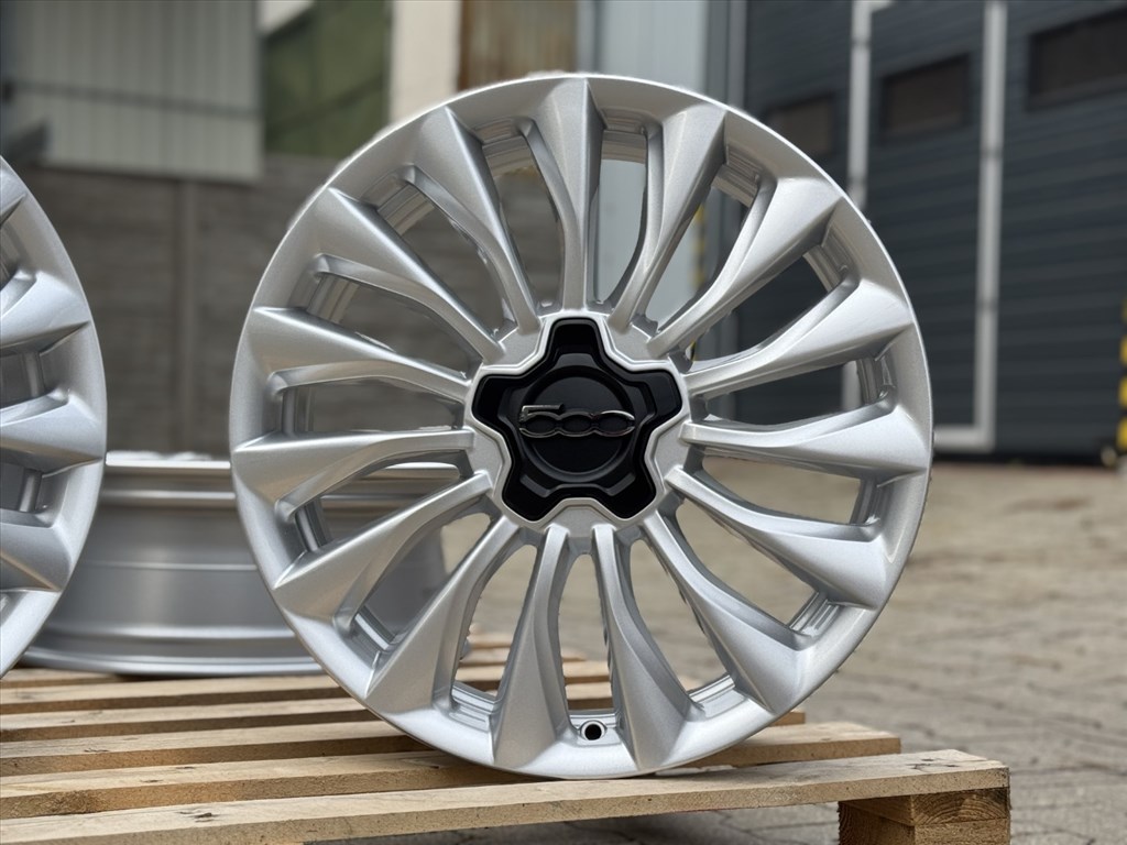 R18 5x110 Original Fiat 500X 7J ET40 OE 735625315  új gyári alufelnik felnik 3. kép