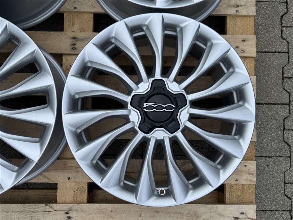 R18 5x110 Original Fiat 500X 7J ET40 OE 735625315  új gyári alufelnik felnik 4. kép