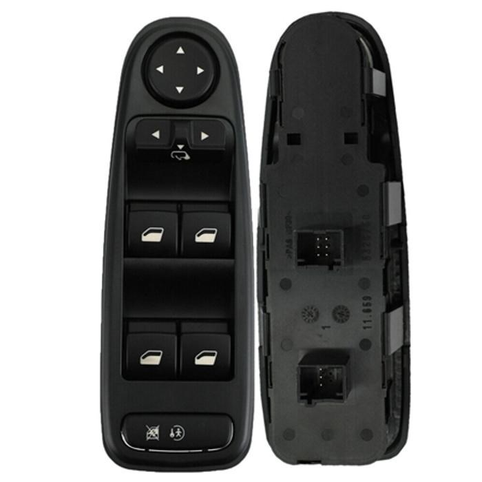 Citroen C4 I Picasso új utángyártott első elektromos ablakemelő kapcsoló, elektromos visszapillantó tükörállító konzol bal oldal 2007-2013-ig 1. kép