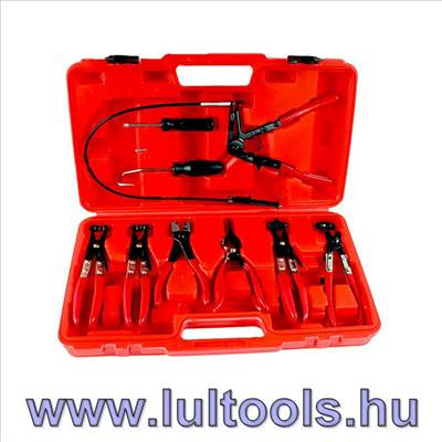Vízcsőbilincsfogó készlet 9 részes