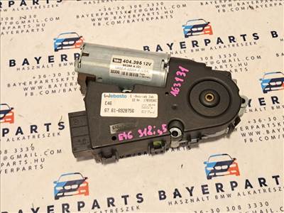 BMW E46 E38 tetőablak schiebedach tolótető motor