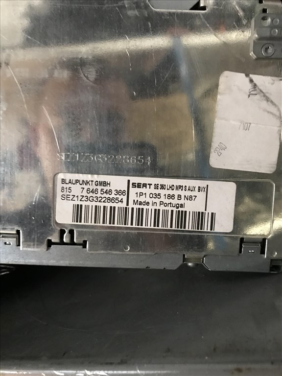 Seat León II 1P / fejegység 1p1035186b 2. kép