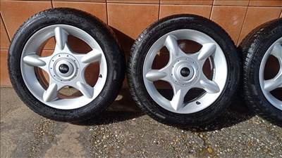 MINI 16” ALUFELNI 4x100 NYÁRI 185/55R16 GUMIVAL OLCSÒN!!!