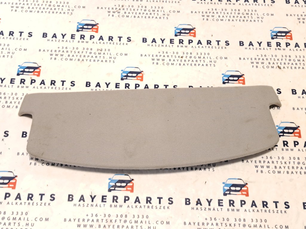 BMW E46 coupe szürke féklámpa pótféklámpa takaró tetõkárpit borítás 1. kép