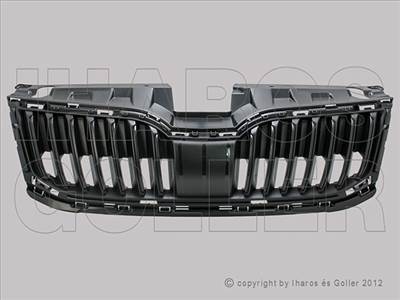 Skoda Octavia 2016-2020 - Hűtődíszrács fekete