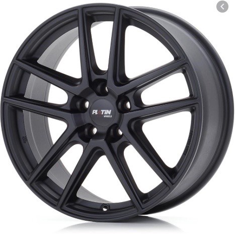 PLATIN FEKETE 16 5X108 FOCUS 2 3 MONDEO SMAX TUV KBA. 1. kép