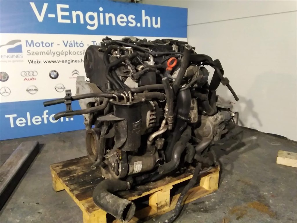 VW/Skoda/Audi 1,6CRTDI, CAY komplett bontott motor 3. kép