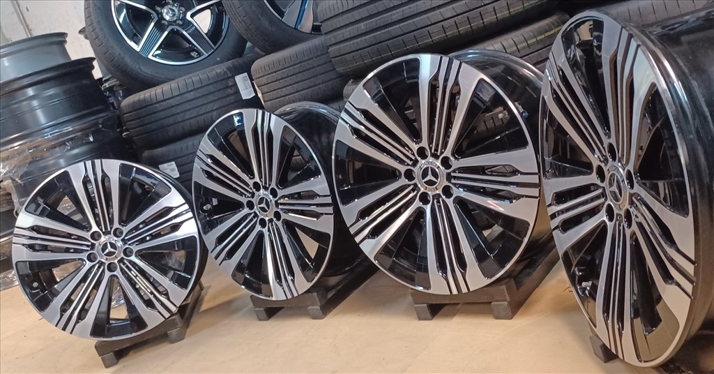 Mercedes W297 EQS Eqe alufelnik 5x112 8,5x20 ET33 4db 8. kép