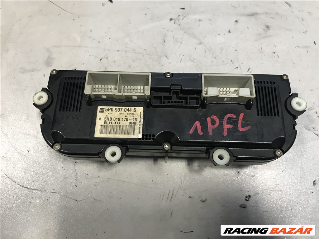 Seat León II 1P - klímavezérlő panel 5p0907044s 2. kép