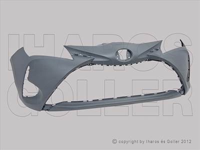 Toyota Yaris 2017-2020 - Első lökhárító alapozott, PDC jel.