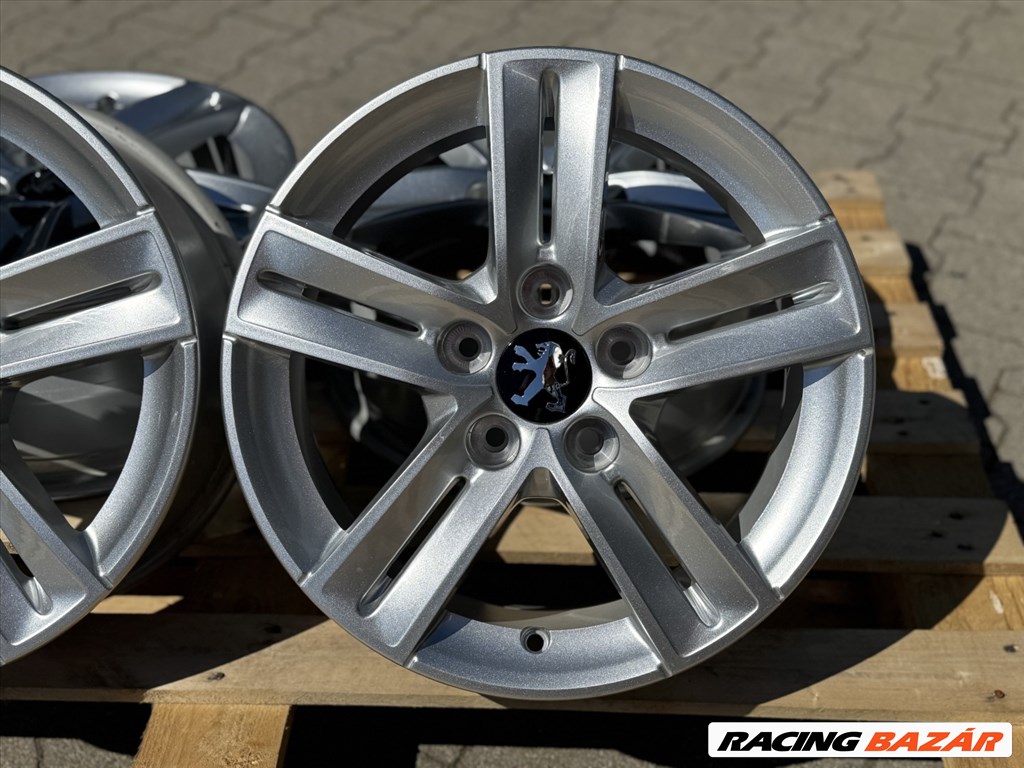 R15 5x108 Original Peugeot Partner Rifter 308 -  6.5J ET42 OE 8183-1 4. kép