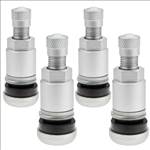 FÉM SZELEP EZÜST 4 drb.