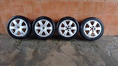 SKODA FABIA 15" ALUFELNI 5X100 NYÁRI 195/50R15 GUMIVAL OLCSÒN!!!