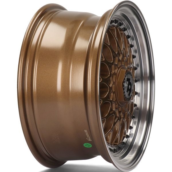479 BRONZ ALUFELNI 17 5x112/5x120 TÍPUS BBS RS  ET35 2. kép