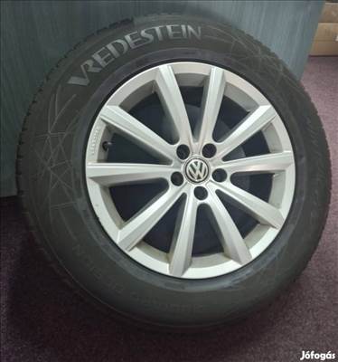 Volkswagen Touareg gyári 8X18-as 5X112-es ET25 könnyűfém felni garnitura eladó
