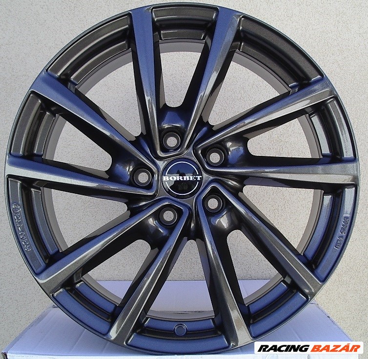 Új Mitsubishi Outlander alufelni gyári méretben 5X114,3 18 col Borbet V kiárusítás legjobb áron 1. kép