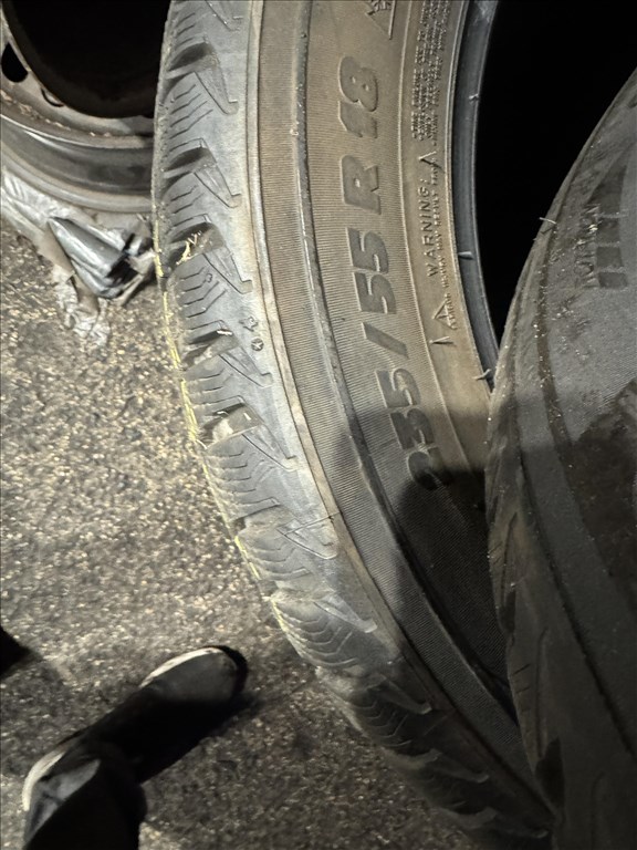 Michelin Latitude Alpin 235/55 R18 7mm-es téligumi garnitura eladó 2. kép