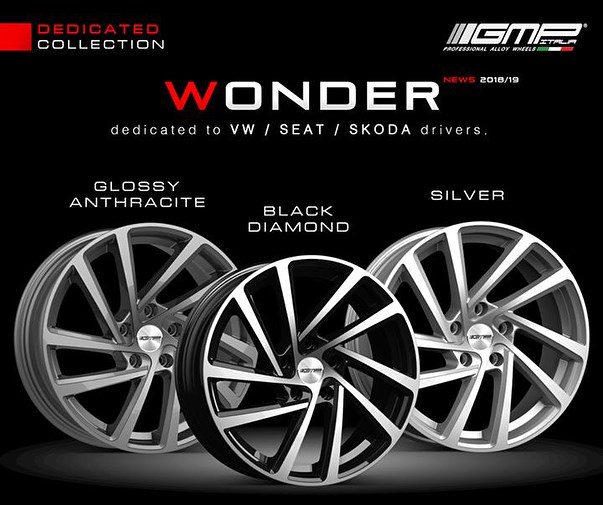 GMP WONDER MB 17 5X100 ALUFELNI SKODA VW SEAT 9. kép
